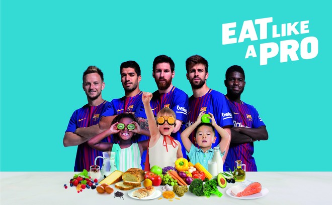 Beko kết hợp Câu lạc bộ Barcelona giới thiệu chiến dịch “Ăn uống lành mạnh như ngôi sao bóng đá“