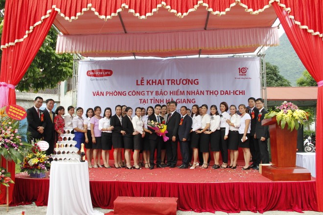 Dai-ichi Life Việt Nam phủ rộng 63 tỉnh thành trên toàn quốc