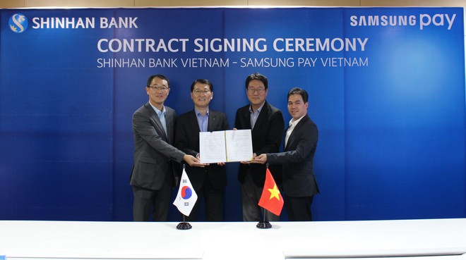 Ngân hàng Shinhan ra mắt thẻ Samsung Pay tại thị trường Việt Nam