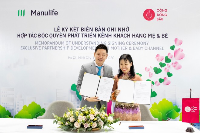 Manulife Việt Nam hợp tác với Cộng đồng bầu cùng hoạch định tài chính cho các gia đình trẻ