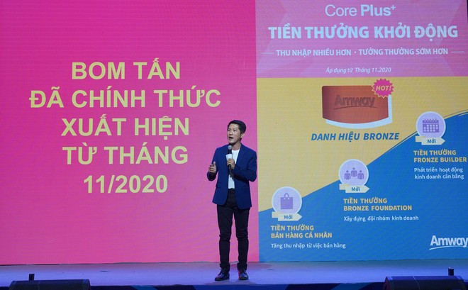 Amway Việt Nam ra mắt kế hoạch trả thưởng mới Core Plus+