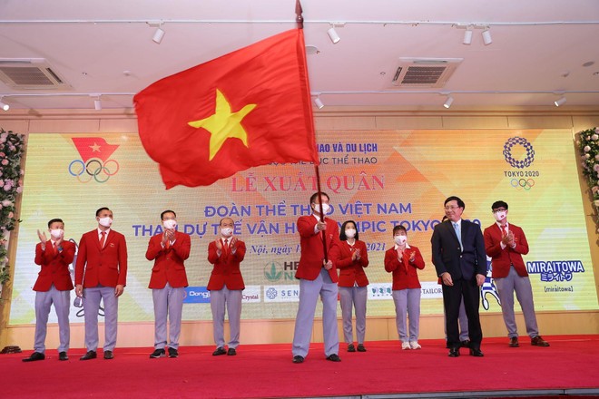 Đoàn thể thao Việt Nam lên đường tham dự Olympic Tokyo 2020
