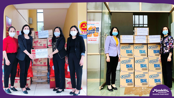 Mondelez Kinh Đô hợp tác với tổ chức Food Bank Việt Nam hỗ trợ thực phẩm cho cộng đồng