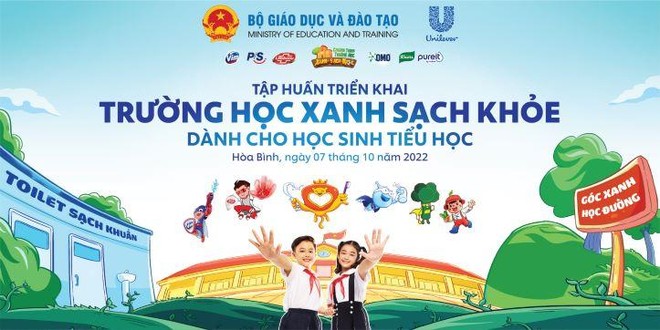 Unilever Việt Nam và Bộ Giáo dục & Đào tạo triển khai giáo án điện tử về thói quen xanh, sạch, khỏe tại các trường tiểu học
