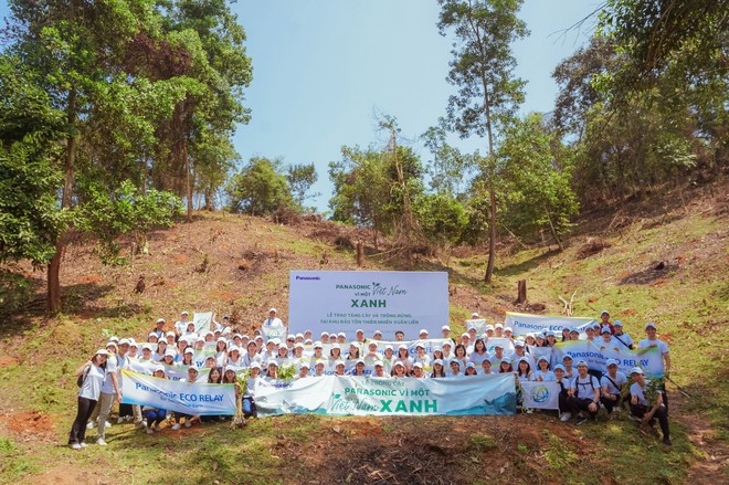 Panasonic tích cực trồng rừng đặc dụng, góp phần tăng cường tín chỉ carbon rừng ở Việt Nam