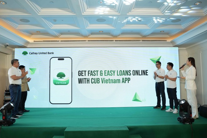 Cathay United Bank ra mắt ứng dụng di động CUB Vietnam