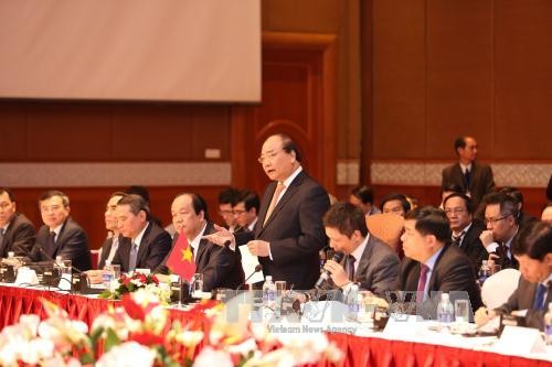 Thủ tướng Nguyễn Xuân Phúc phát biểu tại cuộc tọa đàm