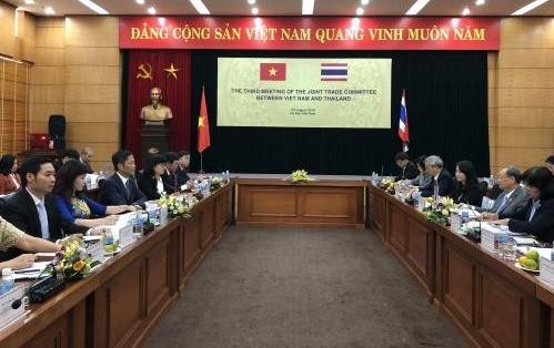 Ủy ban hỗn hợp về Thương mại Việt Nam - Thái Lan họp lần 3 thúc đẩy hợp tác thương mại