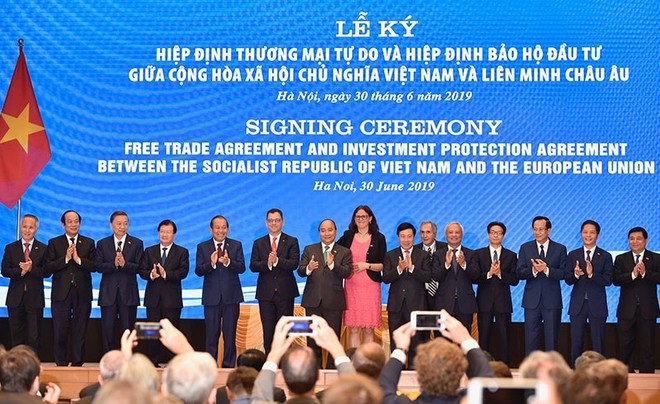 Sau một thập kỷ nỗ lực không ngừng, Việt Nam và EU đã ký Hiệp định EVFTA vào 30/6/2019.