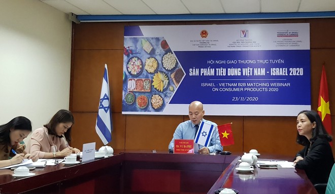 Doanh nghiệp Israel quan tâm nhập khẩu nhiều mặt hàng tiêu dùng của Việt Nam 