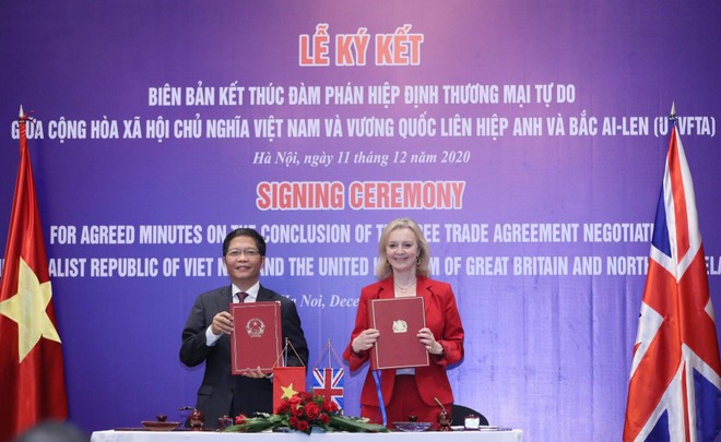 Việt Nam và Anh đang gấp rút hoàn thành các thủ tục, đảm bảo UKVFTA có thể thực hiện ngay từ 23 giờ ngày 31/12/2020