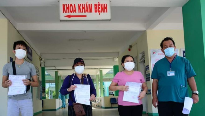 Những bệnh nhân Covid-19 được xuất viện chiều 29/8 tại Đà Nẵng