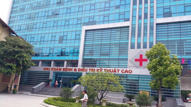 Tòa nhà khám chữa bệnh kỹ thuật cao của Bệnh viện GTVT.