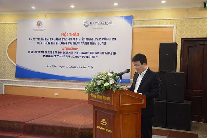 Ông Nguyễn Tuấn Quang, Phó Cục trưởng Cục Biến đổi khí hậu - Giám đốc Dự án VNPMR