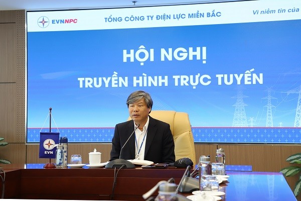 Phó Tổng giám đốc EVNNPC, ông Lê Minh Tuấn chủ trì Hội nghị rà soát thực hiện quy hoạch phát triển điện lực với 27 Công ty thành viên.