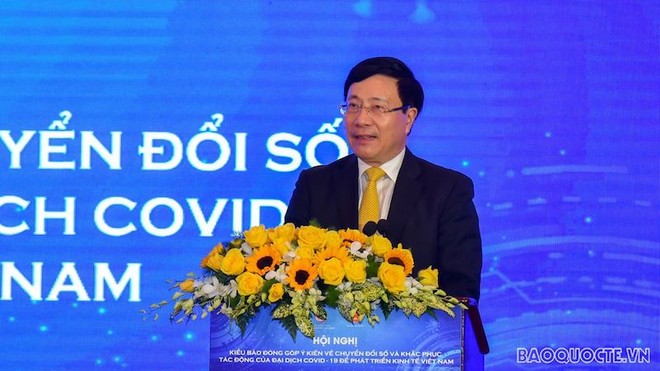 Phó Thủ tướng, Bộ trưởng Bộ Ngoại giao Phạm Bình Minh cho rằng, khoa học công nghệ và đổi mới sáng tạo trở thành yếu tố đầu vào quan trọng nhất của lực lượng sản xuất hiện đại.
