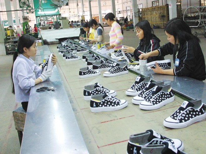 Ngành giày dép, túi xách được đánh giá là có cơ hội gia tăng xuất khẩu và dòng vốn FDI khi các hiệp định thương mại tự do thế hệ mới có hiệu lực.