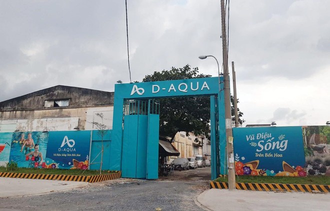Hiện trường dự án D-AQUA không thấy dấu hiệu xây dựng