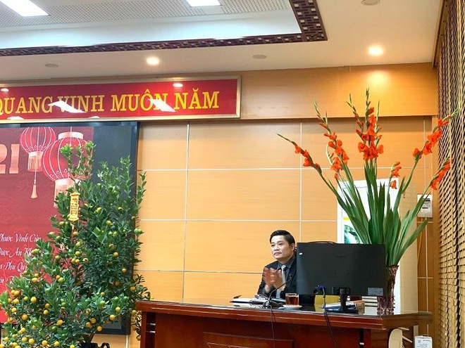 Giám đốc BV Phụ sản Hà Nội gửi lời chúc mừng năm mới tới toàn thế cán bộ y tế và kỳ vọng về một năm mới nhiều thành công