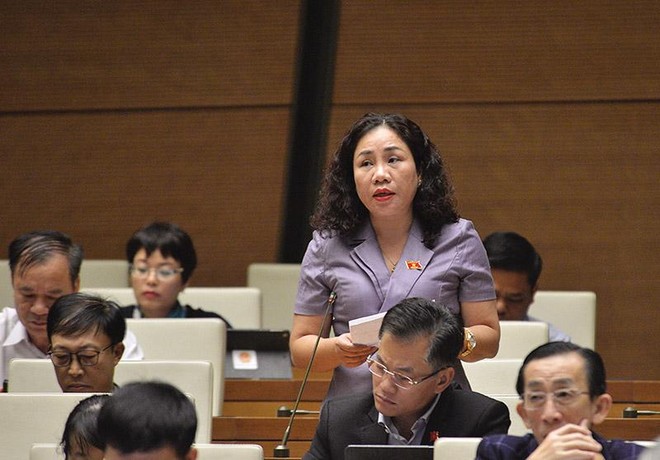 Quốc hội cần thêm nhiều đại biểu là doanh nhân. Trong ảnh: Đại biểu Trần Thị Hiền (Hà Nam), một trong số ít đại biểu Quốc hội là doanh nhân.