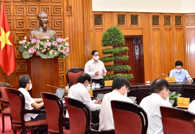 Thủ tướng Phạm Minh Chính chủ trì cuộc họp Thường trực Chính phủ
