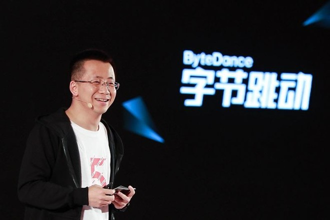 Zhang Yiming, nhà đồng sáng lập của ByteDance. Ảnh: AFP