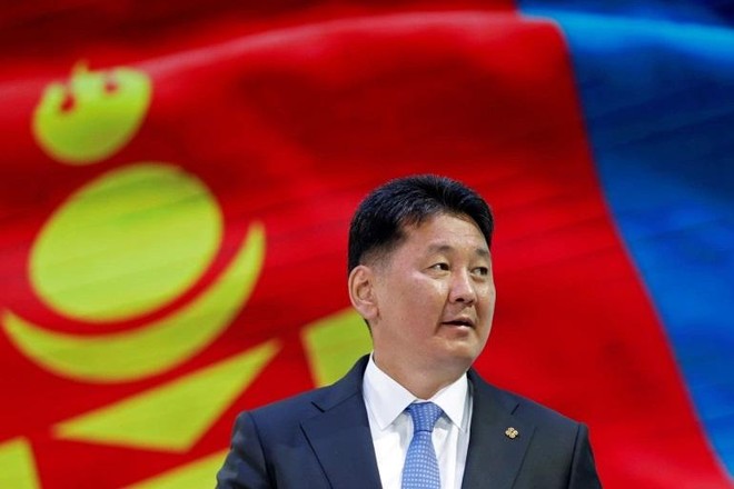 Cựu Thủ tướng Mông Cổ Ukhnaa Khurelsukh đã đắc cử tổng thống. Ảnh: Reuters
