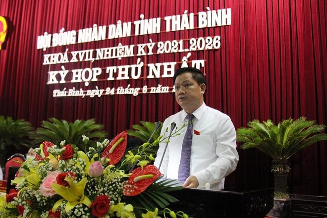 Chủ tịch UBND tỉnh Thái Bình khóa XVII, nhiệm kỳ 2021 - 2026 Nguyễn Khắc Thận