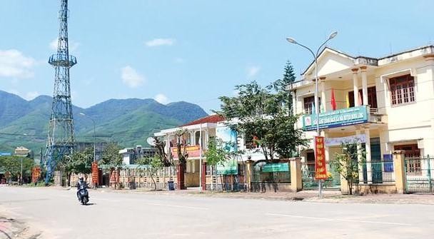 Trung tâm huyện Minh Long