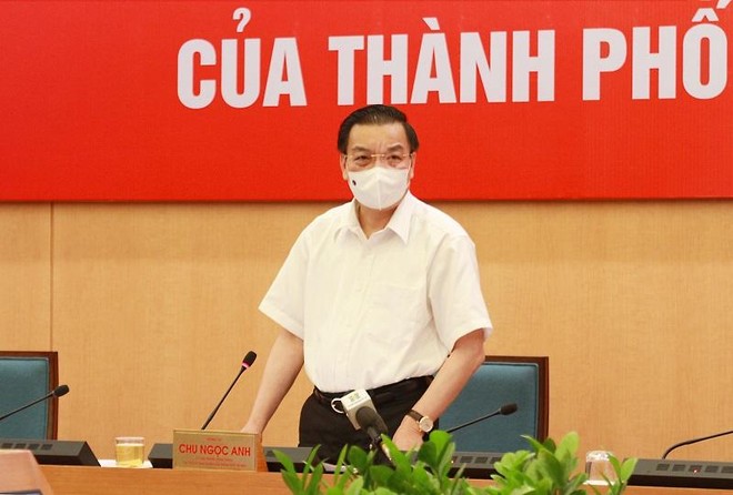 Chủ tịch UBND Thành phố Hà Nội Chu Ngọc Anh, Chỉ huy trưởng chống dịch Thành phố Hà Nội.