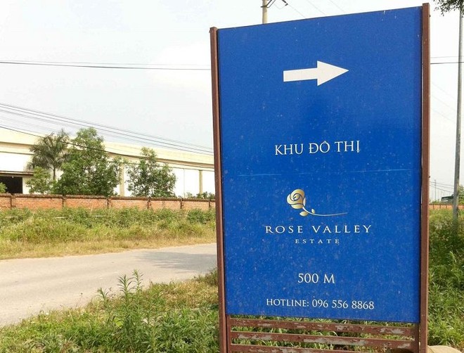Hiện dự án Khu đô thị Thung lũng hoa hồng (Rose Valley) vẫn đang trong quá trình thực hiện.