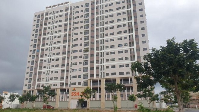 Dự án Nhà ở xã hội HQS do Công ty cổ phần bất động sản Hà Quang làm chủ đầu tư. Ảnh: P.V
