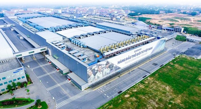 Công ty TNHH Samsung Electronics Vietnam Thái Nguyên (SEVT) có mức tiêu thụ năng lượng quy đổi là 205.810 TOE năm 2020