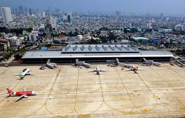 Theo quy hoạch điều chỉnh, Sân bay Đà Nẵng sẽ mở rộng về phía Tây (phía của phần đường băng sân bay)