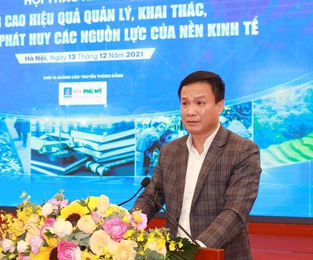Chủ tịch Uỷ ban Nhân dân tỉnh Hải Dương Triệu Thế Hùng. (Ảnh: Phương Hoa/TTXVN)
