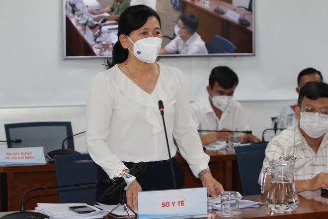 Bà Nguyễn Thị Huỳnh Mai, chánh văn phòng Sở Y tế TP.HCM khuyến cáo người dân không nên tích trữ thuốc kháng virus Molnupiravir.