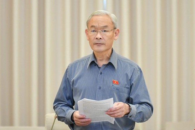 Chủ nhiệm Ủy ban Tài chính - Ngân sách Nguyễn Phú Cường.