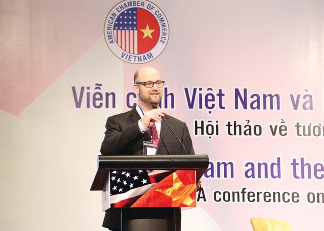 Ông Adam Sitkoff, Giám đốc điều hành Phòng Thương mại Hoa Kỳ (AmCham) tại Hà Nội.