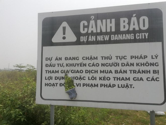 Dự án New Danang City (do Công ty cổ phần Đầu tư kinh doanh nhà Phú Gia Thịnh làm chủ đầu tư) đang là nỗi "ám ảnh" của nhiều khách hàng. Ảnh: Nhiệt Băng