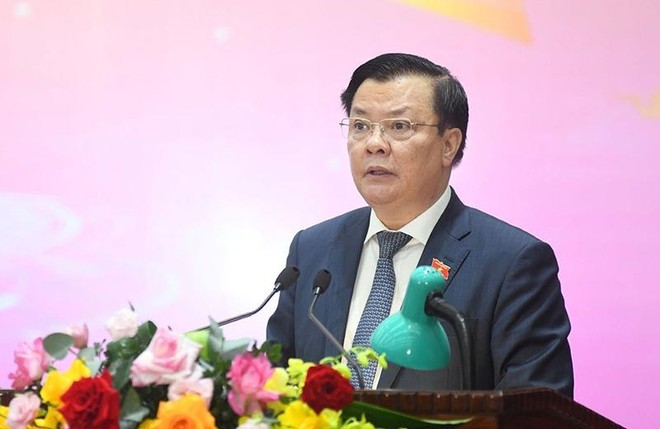 Bí thư Thành ủy Hà Nội Đinh Tiến Dũng làm Trưởng ban Chỉ đạo phòng, chống tham nhũng, tiêu cực. (Ảnh: TTXVN)