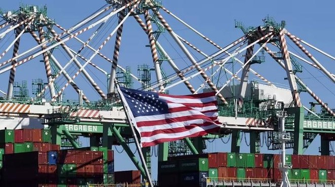 Kinh tế Mỹ suy giảm 1,4% trong quý I/2022. Ảnh: AFP