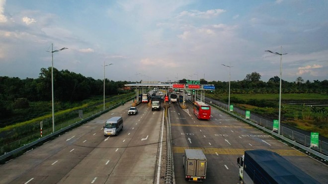 Hiện trung bình mỗi ngày tuyến cao tốc Trung Lương - Mỹ Thuận phục vụ khoảng 30.000 lượt xe.