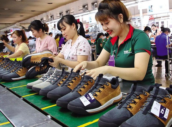 Những lợi thế của các FTA đã được ngành da giày tận dụng rất tốt để đẩy mạnh xuất khẩu. Ảnh: Lê Toàn