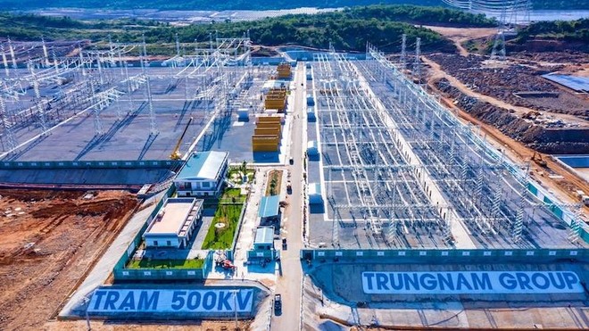 Dự án điện mặt trời Trung Nam Thuận Nam 450 MW và trạm biến áp 500 kV cùng đường dây 500 kV Thuận Nam - Vĩnh Tân do Trung Nam Group đầu tư