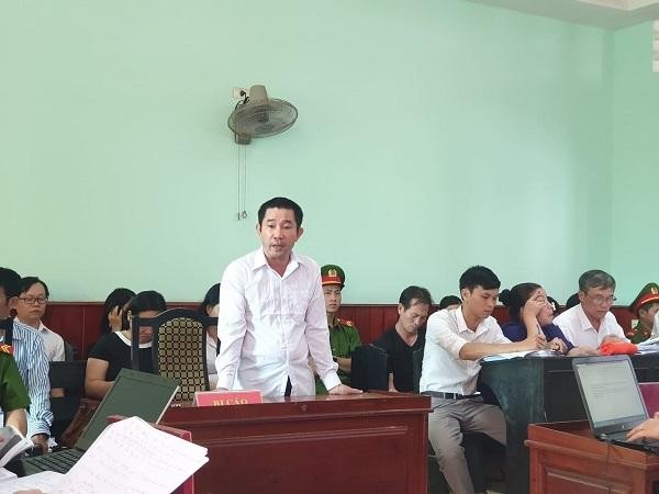 Bị cáo Nguyễn Văn Chánh tại toà.