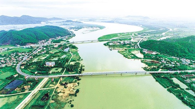 Khu vực phía Nam TP. Vinh (tiếp giáp với Hà Tĩnh) là khu vực nằm trong chiến lược phát triển du lịch đặc thù của tỉnh Nghệ An. Ảnh: Sách Nguyễn 