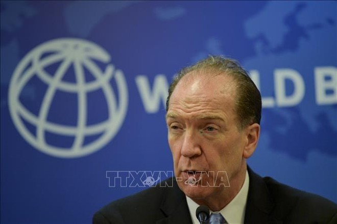 Chủ tịch Ngân hàng Thế giới (WB) David Malpass. Ảnh: AFP/TTXVN