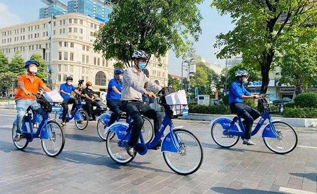 Hà Nội: Đề xuất thí điểm dịch vụ xe đạp đô thị với mức giá thấp