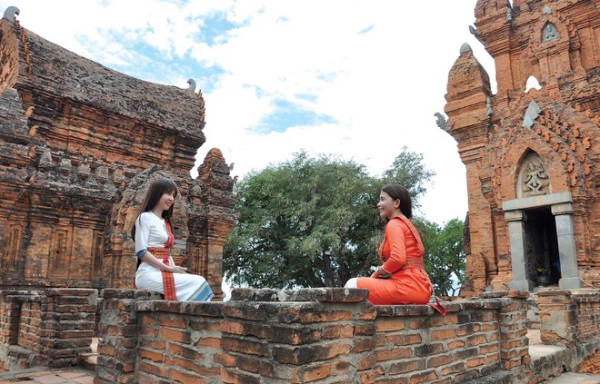 Ninh Thuận - nơi lưu giữ những giá trị văn hóa - nghệ thuật đặc sắc của Chăm Pa. Ảnh: Hoàng Anh