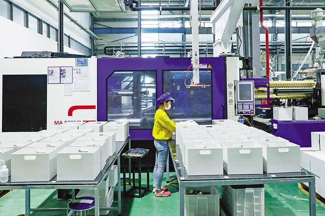 Nhà máy sản xuất thiết bị văn phòng phẩm của Công ty TNHH Deli Việt Nam tại Khu công nghiệp Yên Phong (Bắc Ninh)